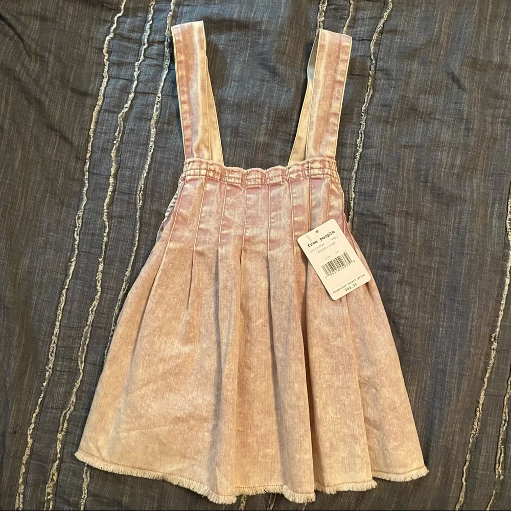 Free People Marina Denim Top - Picture 2 of 6